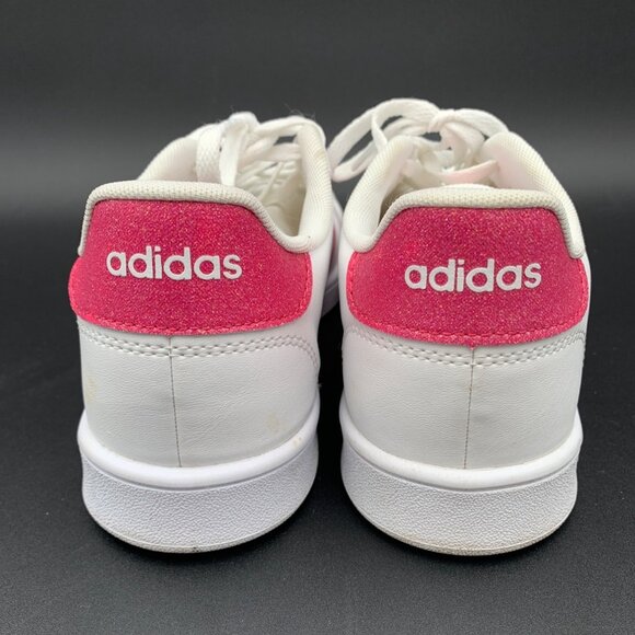 Adidas Womens White & Pink Sneakers Shoes Size 7.5 SPG 753001 - Picture 6 of 7